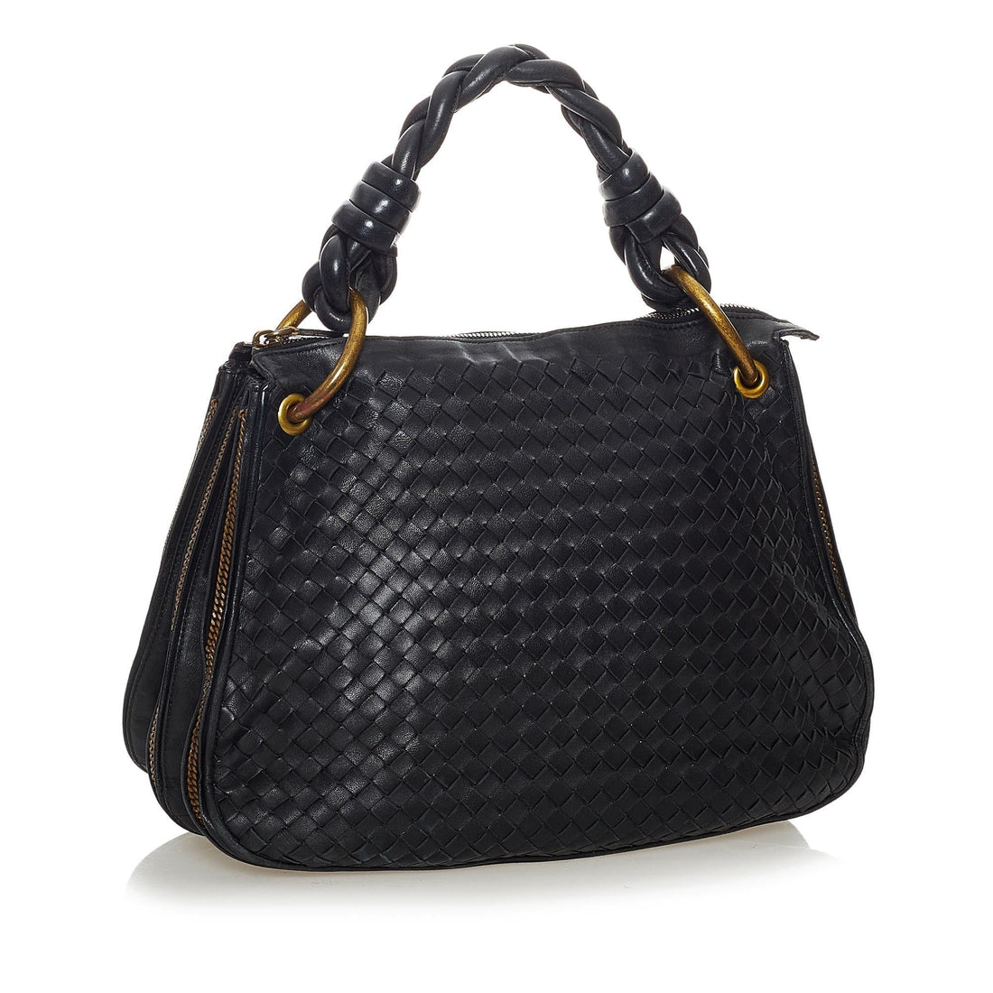 Bottega Veneta Intrecciato Leather Tote Bag (MLB-28167)