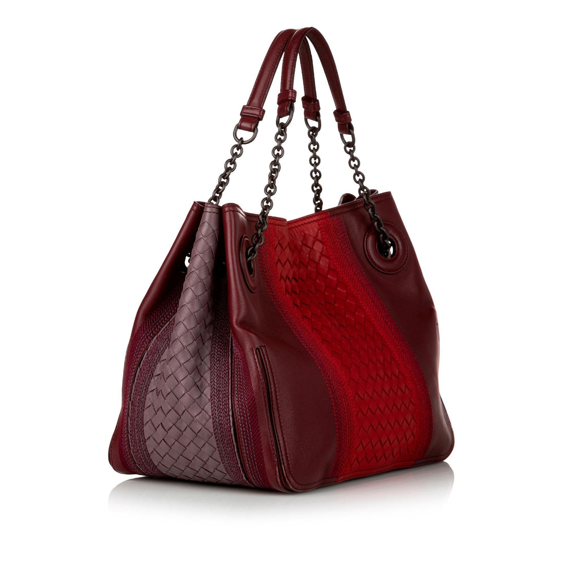 Bottega Veneta Intrecciato Leather Tote Bag (MLB-Xb9o1E)