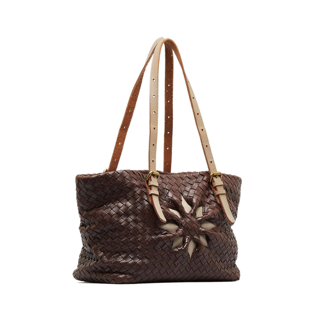 Bottega Veneta Intrecciato Marquise Flower Tote (MLB-8MxBIq)