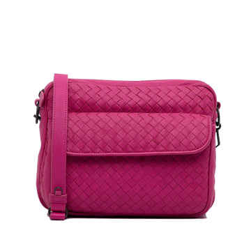 Bottega Veneta Intrecciato Messenger Bag (MLB-RhuJXc)