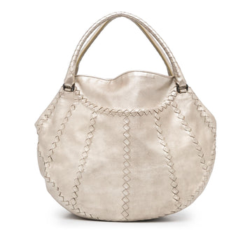 Bottega Veneta Intrecciato Metallic Tote Bag (MLB-YCP4lc)
