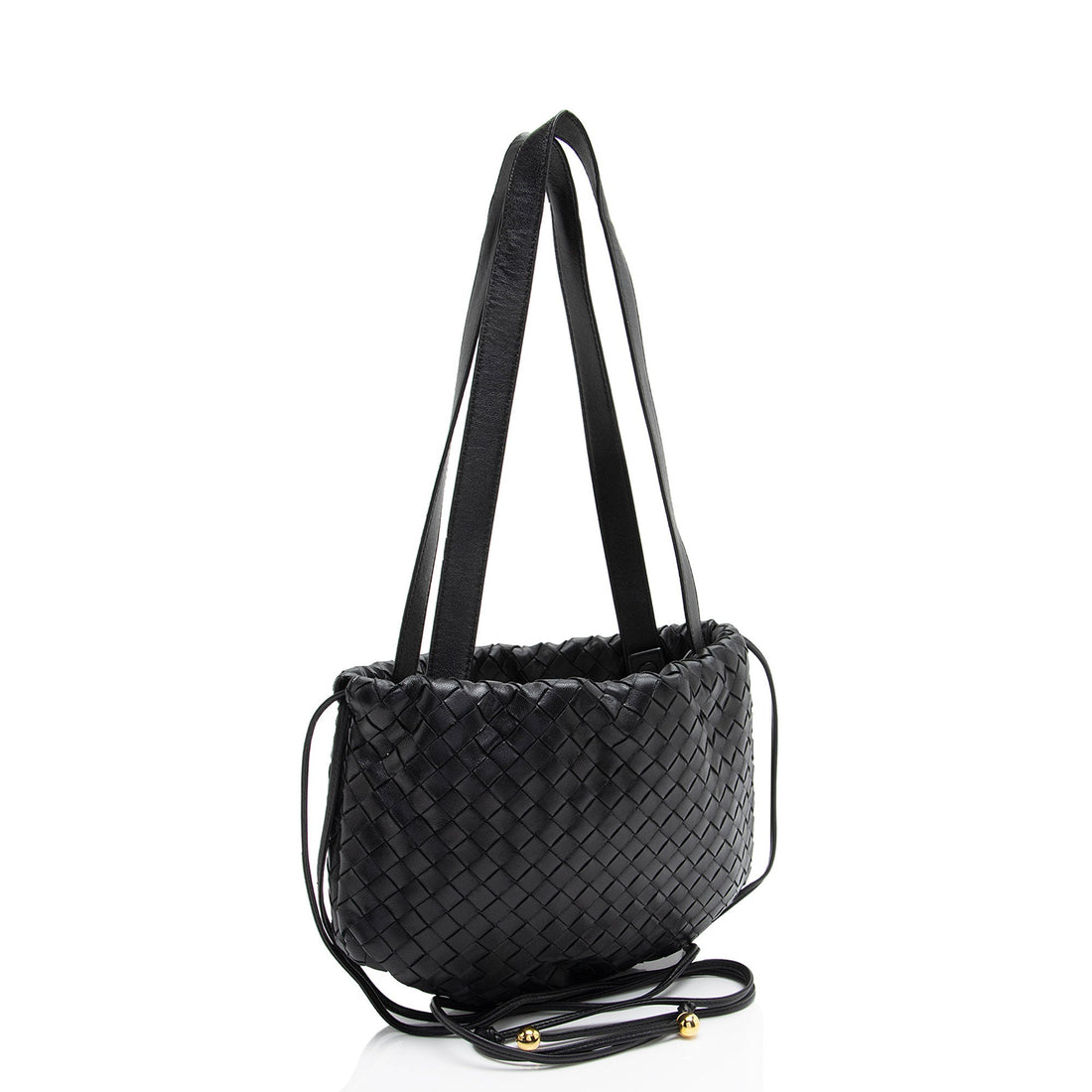 Bottega Veneta Intrecciato Nappa Bulb Shoulder Bag (SHF-gt3xW5)