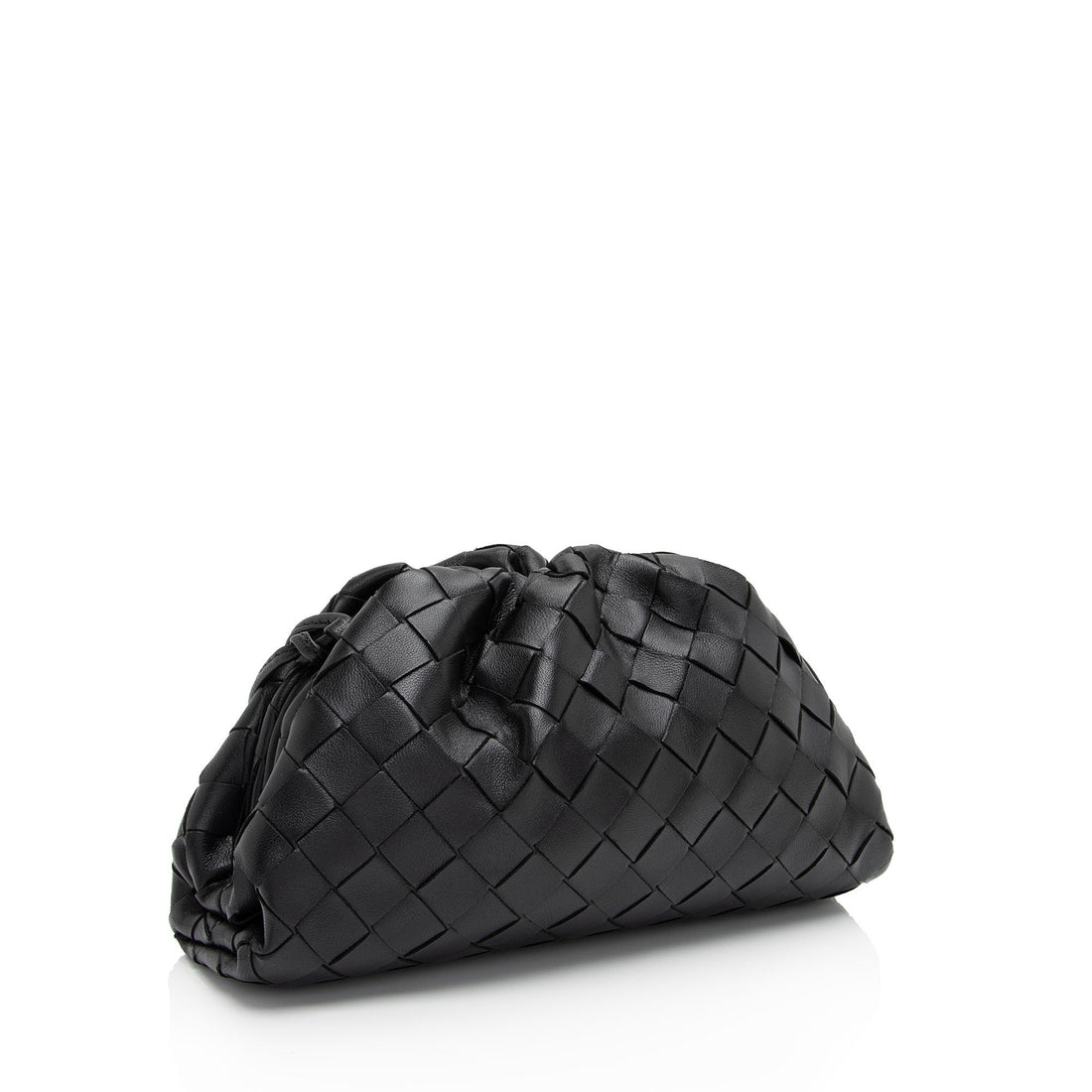 Bottega Veneta Intrecciato Nappa Leather The Pouch Mini Clutch (SHF-ZxdcNO)