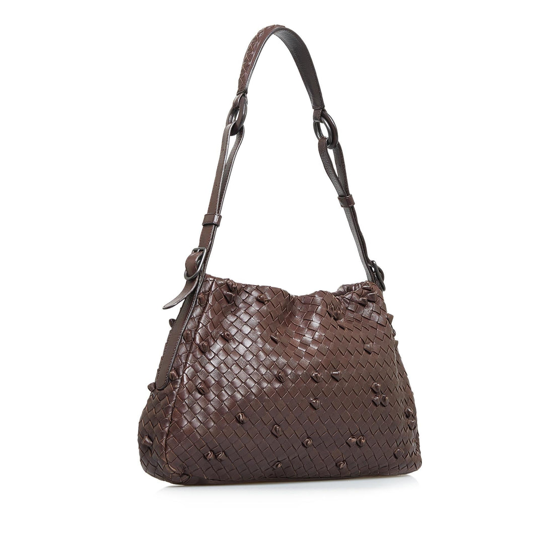 Bottega Veneta Intrecciato Nappa Naruto Knot Shoulder Bag (MLB-spvIVO)