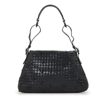 Bottega Veneta Intrecciato Nappa Naruto Knot Shoulder Bag (MLB-bziCWh)