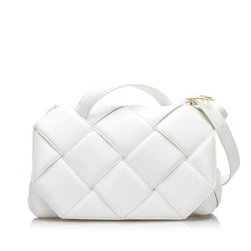 Bottega Veneta Intrecciato Padded Leather Satchel (MLB-evdA4X)
