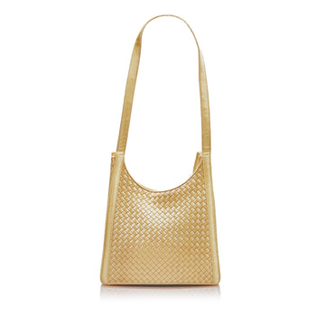Bottega Veneta Intrecciato Satin Shoulder Bag (MLB-36709)