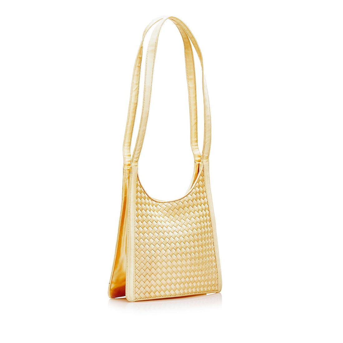 Bottega Veneta Intrecciato Satin Shoulder Bag (MLB-36709)