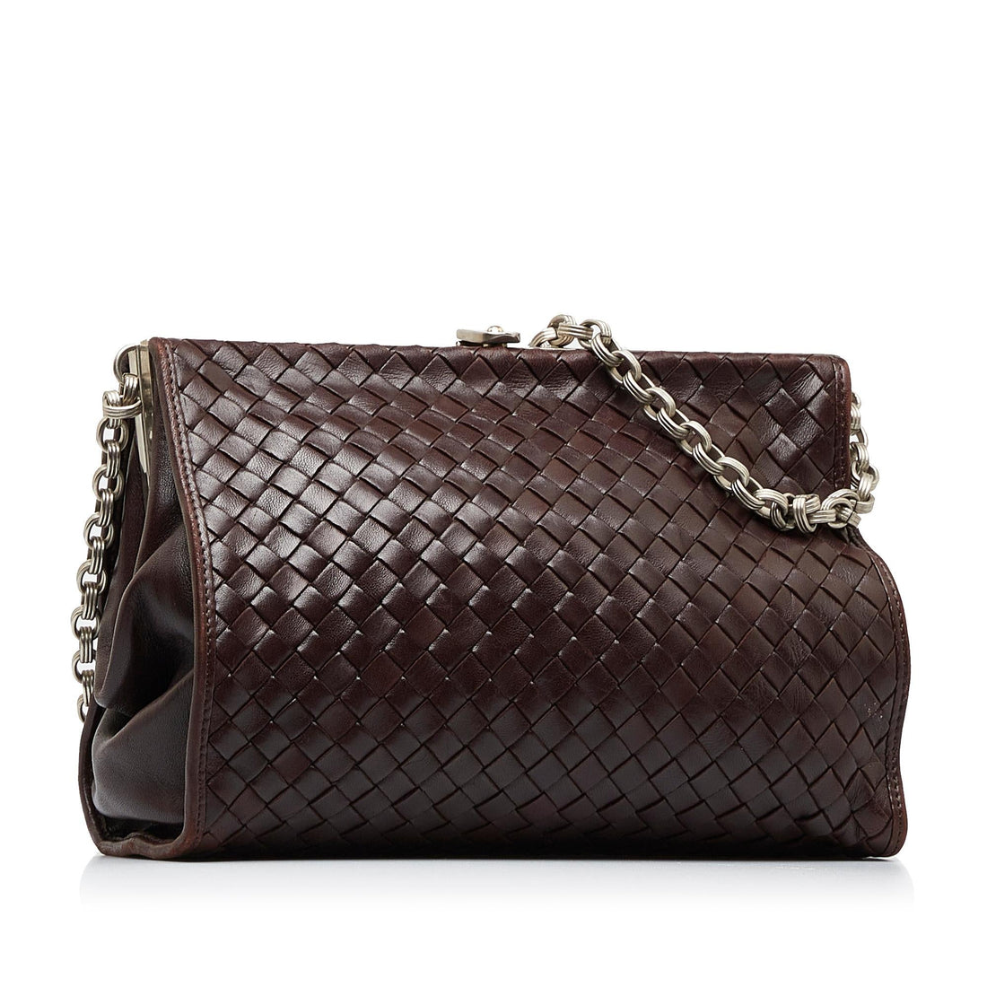 Bottega Veneta Intrecciato Shoulder Bag (MLB-cNKKx7)