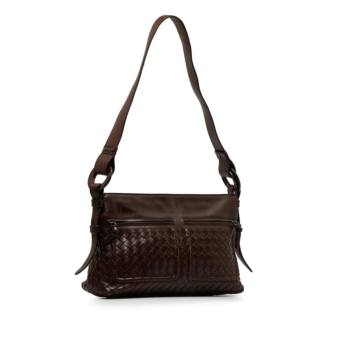 Bottega Veneta Intrecciato Shoulder Bag (MLB-Tn9RnN)