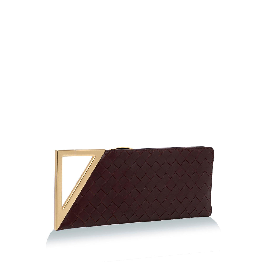 Bottega Veneta Intrecciato The Rim Clutch Bag (MLB-ChX1Fs)