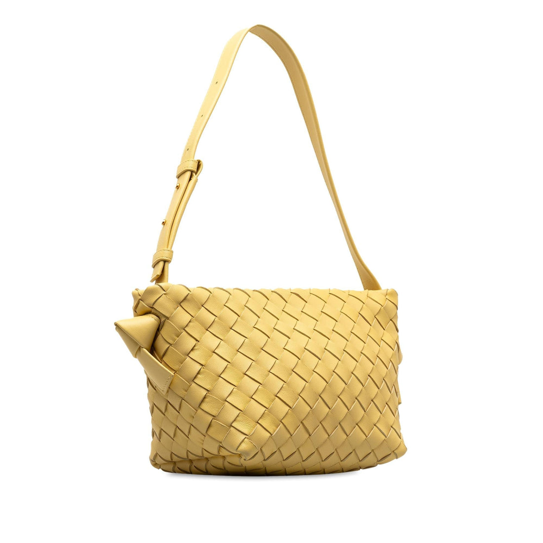 Bottega Veneta Intrecciato Tie Shoulder Bag (MLB-9ZmUZI)