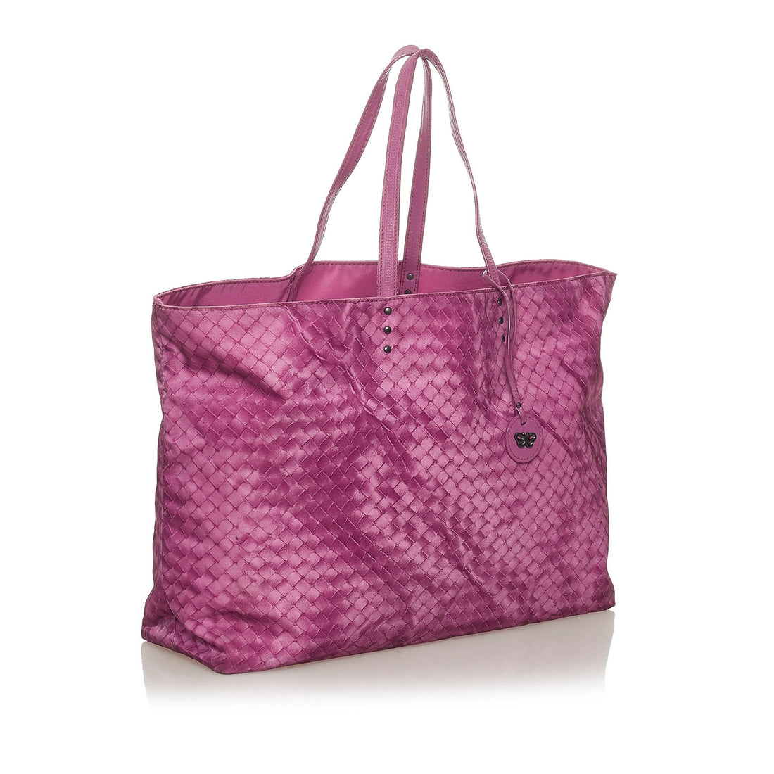 Bottega Veneta Intrecciolusion Nylon Tote Bag (MLB-n15GXr)