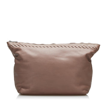 Bottega Veneta Leather Clutch (MLB-VEBBhm)