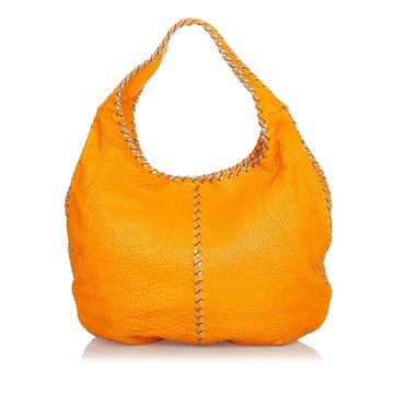 Bottega Veneta Leather Hobo Bag (MLB-24591)
