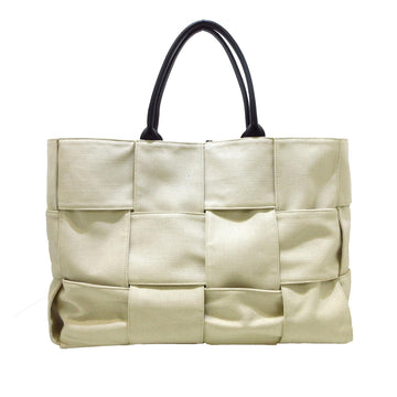 Bottega Veneta Maxi Canvas Intrecciato Arco Tote (MLB-AOF2nb)