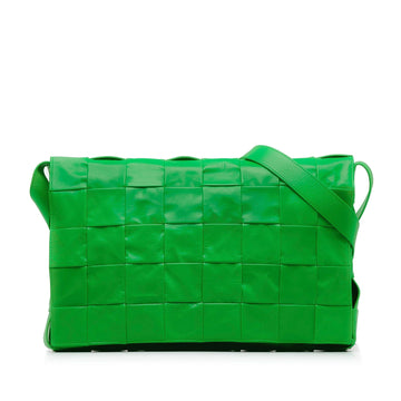 Bottega Veneta Maxi Intrecciato Cassette Crossbody Bag (MLB-slCZsv)