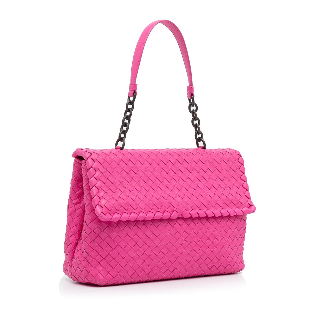 Bottega Veneta Medium Intrecciato Olimpia Shoulder Bag (MLB-RvNcA6)