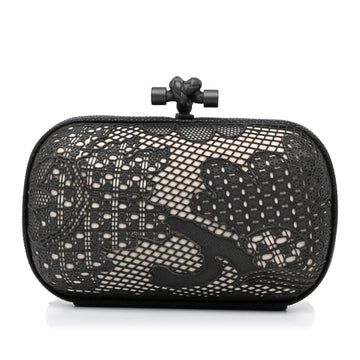 Bottega Veneta Metal Lace Karung Knot Clutch (MLB-3X4oDZ)