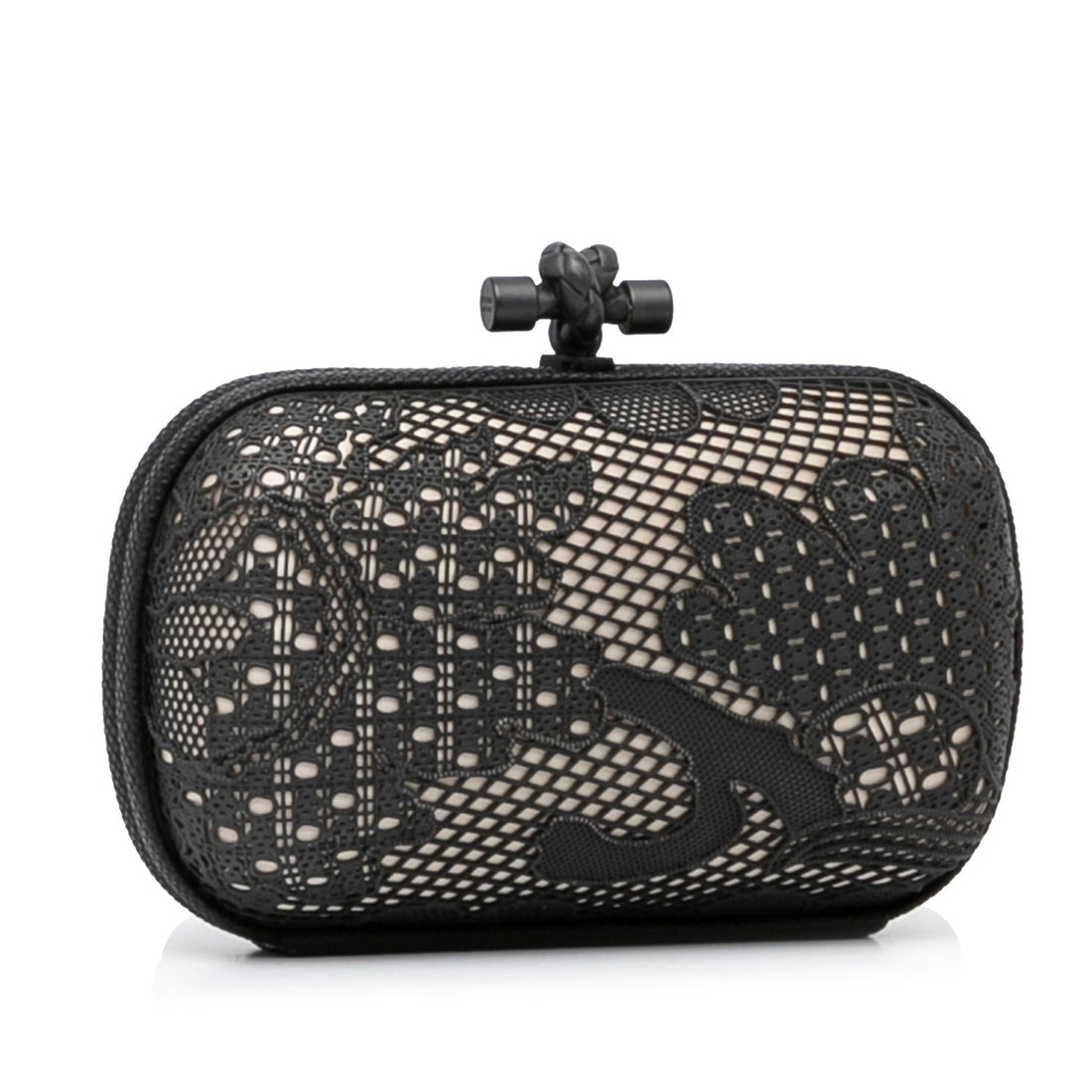 Bottega Veneta Metal Lace Karung Knot Clutch (MLB-3X4oDZ)