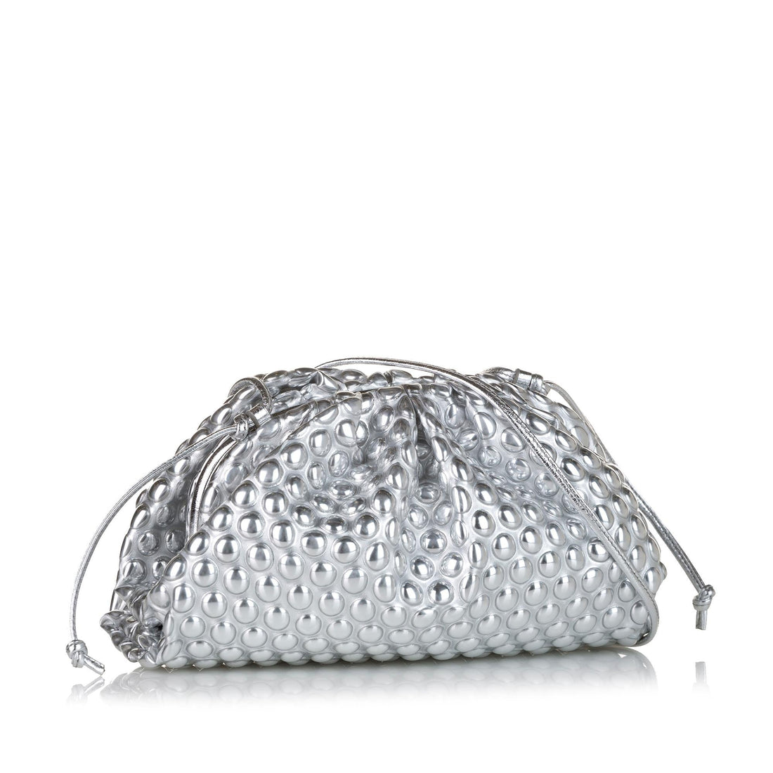 Bottega Veneta Metallic The Mini Pouch Crossbody (MLB-35139)