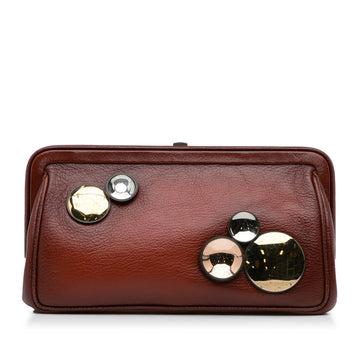 Bottega Veneta Mirror Lens Clutch (MLB-hLivag)