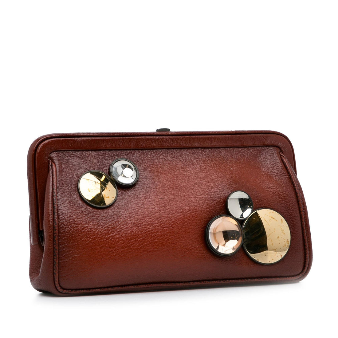 Bottega Veneta Mirror Lens Clutch (MLB-hLivag)