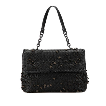 Bottega Veneta Nappa Intrecciato Tobu Olimpia Shoulder Bag (MLB-mXrd77)