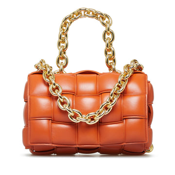 Bottega Veneta Padded Cassette Chain Satchel (MLB-Y9CA1z)