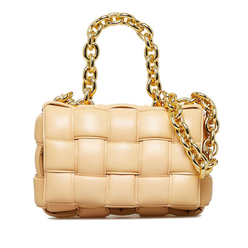 Bottega Veneta Padded Cassette Chain Satchel (MLB-ZQ7Vm9)