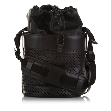 Bottega Veneta Perforated Leather Messenger Bag (MLB-Zcy5dP)