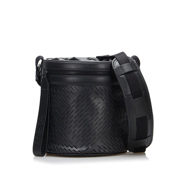 Bottega Veneta Perforated Leather Paper Bucket Bag (MLB-d9kZvf)