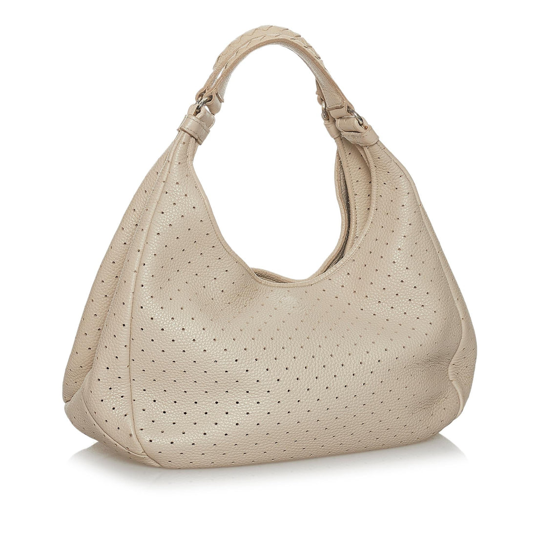 Bottega Veneta Perforated Leather Shoulder Bag (MLB-31236)