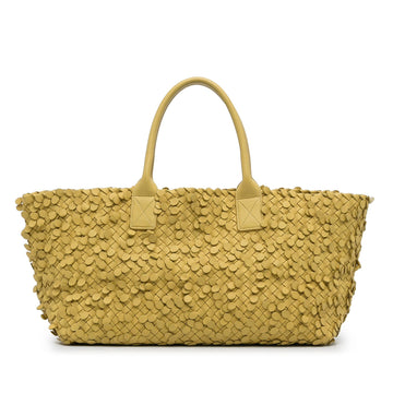 Bottega Veneta Poussin Paillettes Cabat Tote (MLB-uM0GAC)
