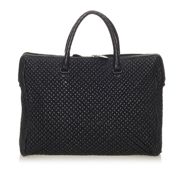 Bottega Veneta Quilted Leather Business Bag (MLB-27723)