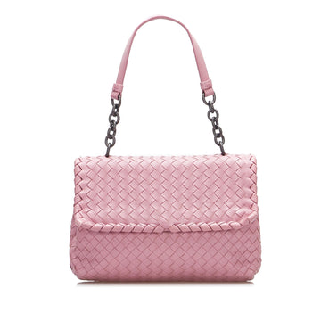 Bottega Veneta Small Intrecciato Olympia Shoulder Bag (MLB-wrULzG)