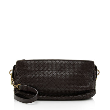 Bottega Venetta Inrecciato Nappa Shoulder Bag (SHF-J45QSZ)
