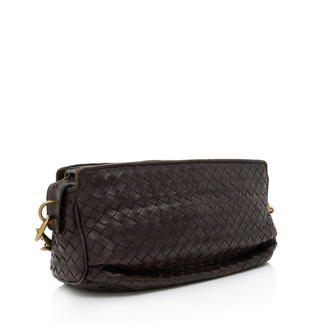 Bottega Venetta Inrecciato Nappa Shoulder Bag (SHF-J45QSZ)