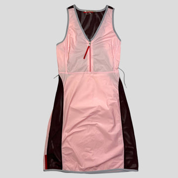 Prada Sport SS00 Nylon Mesh Technical Dress - IT44