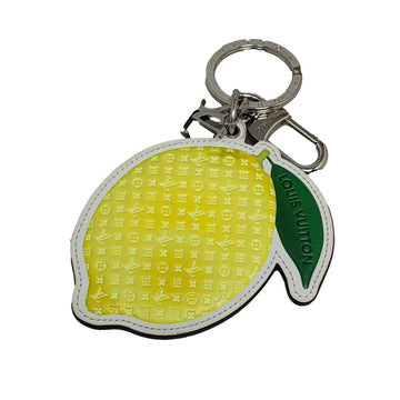 Yellow Louis Vuitton Monogram Lemon Charm Key Chain