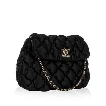 Nylon Puffy Shoulder Bag