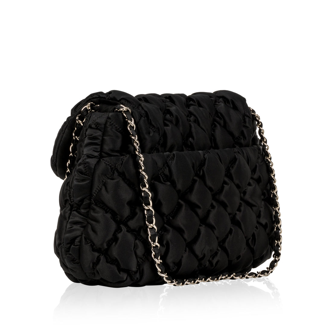 Nylon Puffy Shoulder Bag