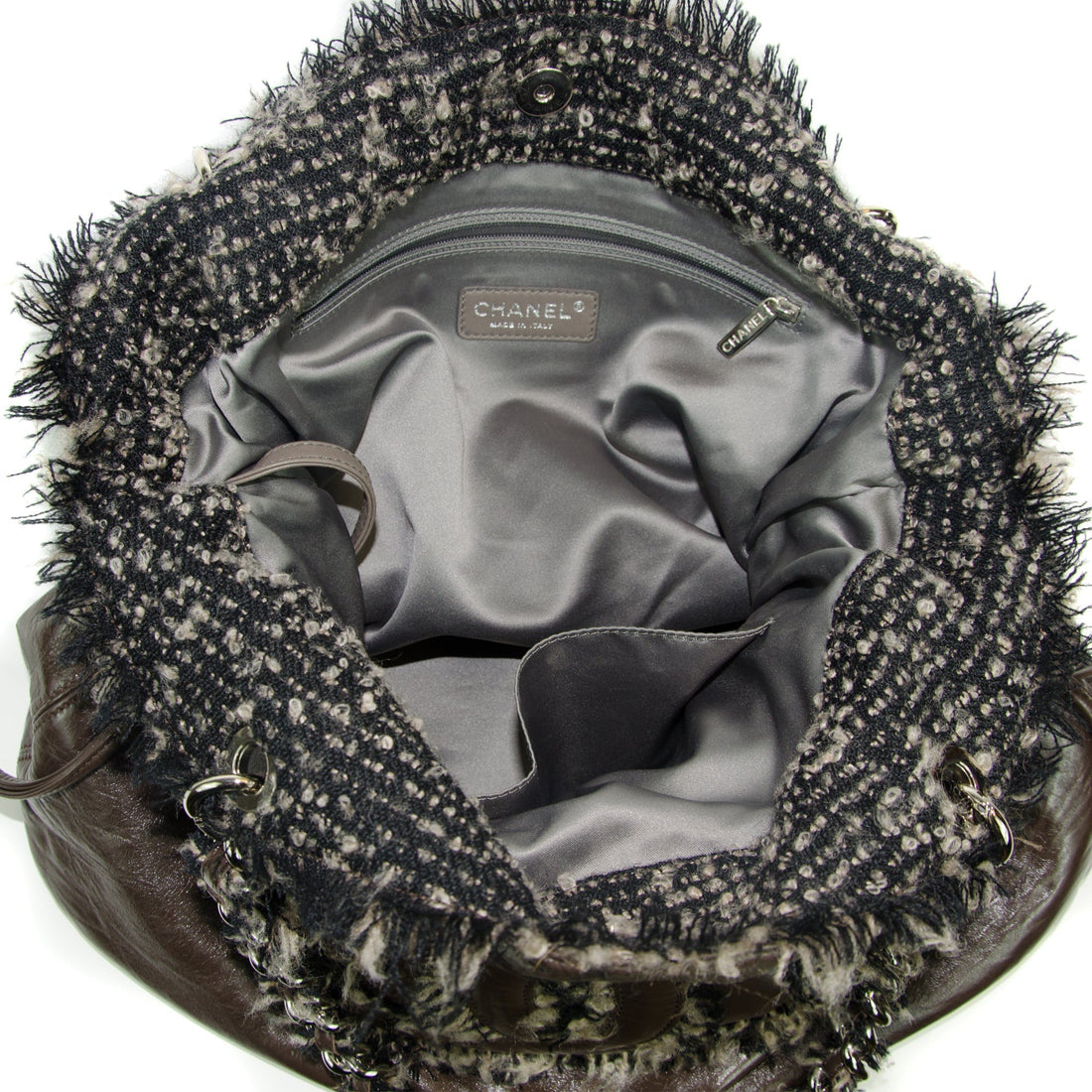 Tweed Funny Bon Bon Tote