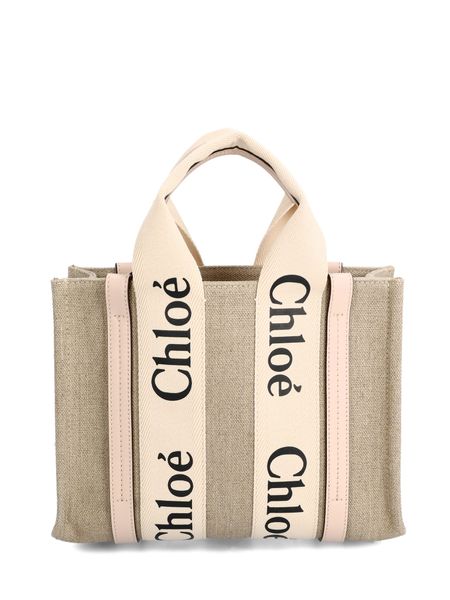 CHLOÉ SMALL WOODY TOTE BAG