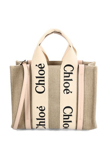 CHLOÉ SMALL WOODY TOTE BAG