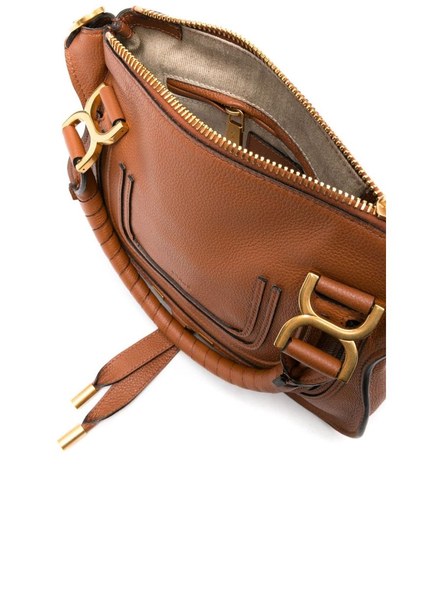 Small Marcie Bag in Grained Leather