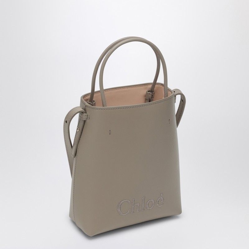 MICRO  SENSE LIGHT GREY TOTE BAG