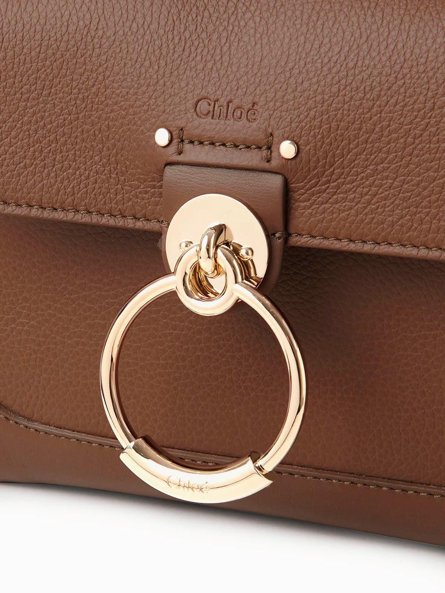 Mini Tess Day Bag in Dark Nut