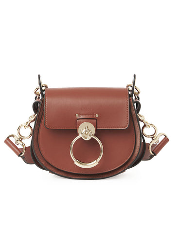 Tess Small Purse in Shiny & Suede Calfskin