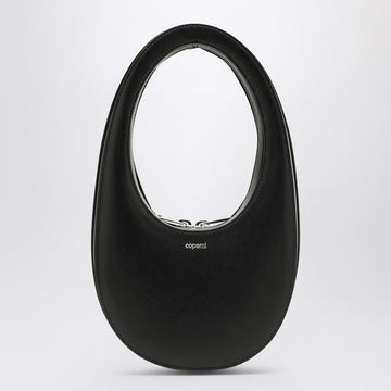 Coperni Mini Black Leather Swipe Bag Women